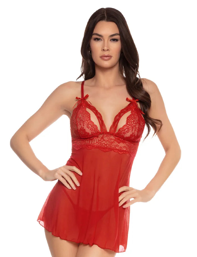 Peekaboo Babydoll with G-String