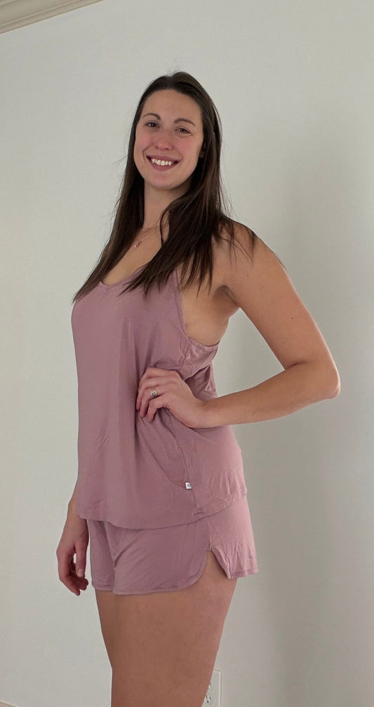 Lover Loungewear Set - Dusty Rose