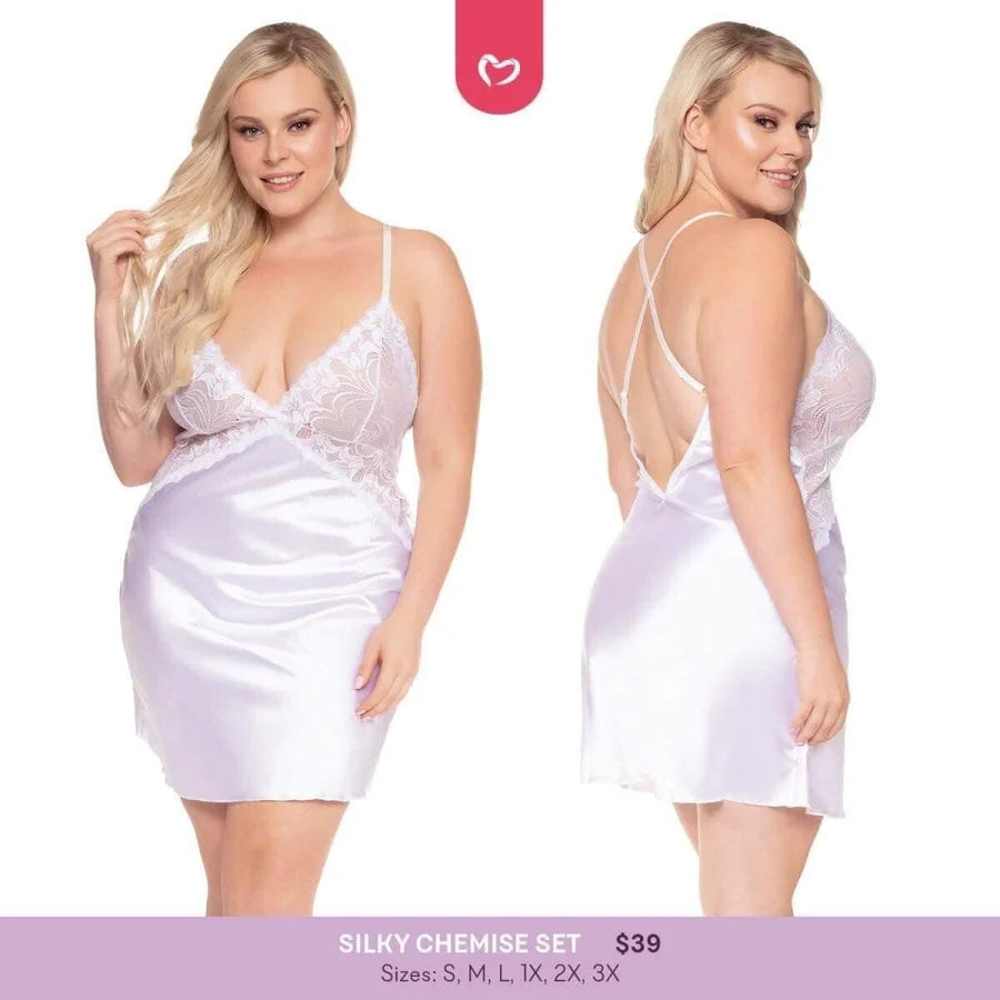 Silky Chemise Set